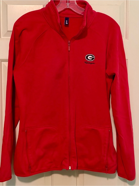 Gear For Sports Jackets & Blazers - Von Maur Georgia Red Full-Zip Fleece Jacket - Women